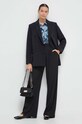United Colors of Benetton marynarka 29HHDW016.100 czarny AW23