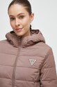 Μπουφάν Guess καφέ V3BL12.WF3X0