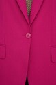Μπλέιζερ με μίγμα μαλλιού Moschino Jeans 0511.8768 ροζ