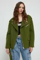 зелений Вовняна куртка Moschino Jeans