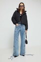 Jakna Moschino Jeans 0609.8720 crna AW23