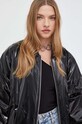 Куртка-бомбер HUGO x Bella Poarch чорний 50508841