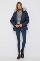 Μπουφάν με επένδυση από πούπουλα Tommy Hilfiger WW0WW39746 σκούρο μπλε AW23