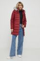 Tommy Hilfiger kurtka puchowa WW0WW39747 bordowy AW23