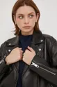 Δερμάτινο jacket Tommy Hilfiger Γυναικεία