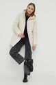 Tommy Jeans kurtka puchowa DW0DW14684 beżowy AW23