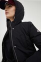 Péřová bunda Tommy Jeans černá DW0DW14684