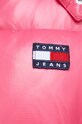 Péřová bunda Tommy Jeans DW0DW16572 růžová