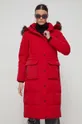 piros Superdry rövid kabát