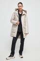 Jack Wolfskin parka 1115431 beżowy AW23