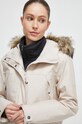Jack Wolfskin parka beżowy 1115431