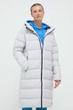 Пухова куртка Jack Wolfskin з утепленням сірий 1204133