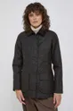 smeđa Pamučna jakna Barbour Classic Beadnell Wax Jacket