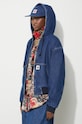 Oblečení Džínová bunda Carhartt WIP OG Active Jacket I032240.0106 námořnická modř