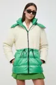 Пуховая куртка Karl Lagerfeld зелёный