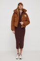 Pernata jakna Calvin Klein Jeans J20J222235 smeđa AW23