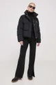 Páperová bunda Calvin Klein Jeans čierna