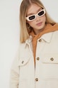 Μπουφάν από μίγμα μαλλιού Rip Curl μπεζ 00XWJA