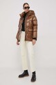 Пухова куртка Hetrego 8K727 коричневий AW23
