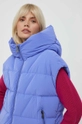 violetto Hetrego gilet in piuma