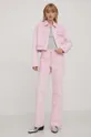Джинсовая куртка Stine Goya Margaux розовый