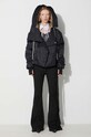 Rick Owens kurtka DS02C5720.BR czarny AW23
