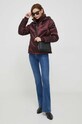 Calvin Klein geaca K20K207068 burgundia AW23