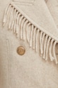 Vlněná bunda By Malene Birger Q71860002 béžová