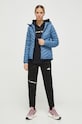 Páperová športová bunda Peak Performance G79633 modrá AW23