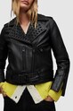 Ρούχα Δερμάτινο jacket AllSaints WL019Z BALFERN STUDDED BIKE WL019Z μαύρο