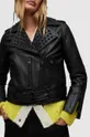 Δερμάτινο jacket AllSaints WL019Z BALFERN STUDDED BIKE Κύριο υλικό: 100% Φυσικό δέρμα Φόδρα: 100% Ανακυκλωμένος πολυεστέρας