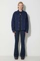 Дънково яке adidas Originals Denim Jacket IN0265 тъмносин AW23