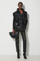 MM6 Maison Margiela down vest Gilet S62FB0058 black AW23