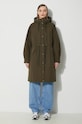 Дрехи Яке Woolrich Check Lined Long Parka CFWWOU0854FRUT3490 зелен