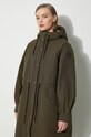 Куртка Woolrich Check Lined Long Parka CFWWOU0854FRUT3490 зелёный