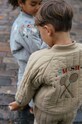 Dětská bomber bunda Konges Sløjd přechodné béžová KS5422
