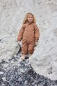 Дитячий зимовий комбінезон Konges Sløjd з утепленням коричневий KS5447