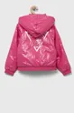ροζ Παιδικό μπουφάν Guess Για κορίτσια