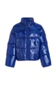 modra Otroška jakna Tommy Hilfiger Dekliški