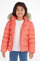 Детская пуховая куртка Tommy Hilfiger с утеплением оранжевый KG0KG07399.74.122.9BYX