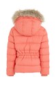 Девочка Детская пуховая куртка Tommy Hilfiger KG0KG07399.74.122.9BYX оранжевый