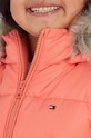 Detská páperová bunda Tommy Hilfiger KG0KG07399.74.122.9BYX oranžová