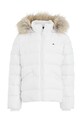Detská páperová bunda Tommy Hilfiger KG0KG07399.128.176.9BYX biela AW23