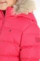 Дитяча пухова куртка Tommy Hilfiger KG0KG07399.128.176.9BYX рожевий