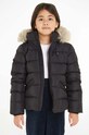 Detská páperová bunda Tommy Hilfiger zateplené čierna KG0KG07399.128.176.9BYX