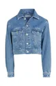 Дитяча джинсова куртка Tommy Hilfiger блакитний