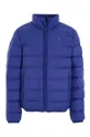 Дитяча пухова куртка Tommy Hilfiger темно-синій