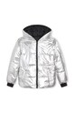 Dětská oboustranná bunda Dkny D36684.162.174 šedá AW23