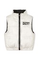 Παιδικό αναστρέψιμο γιλέκο DKNY D36689.114.150 μπεζ AW23