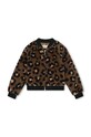 Детско яке бомбър Michael Kors R16139.114.150 зелен AW23